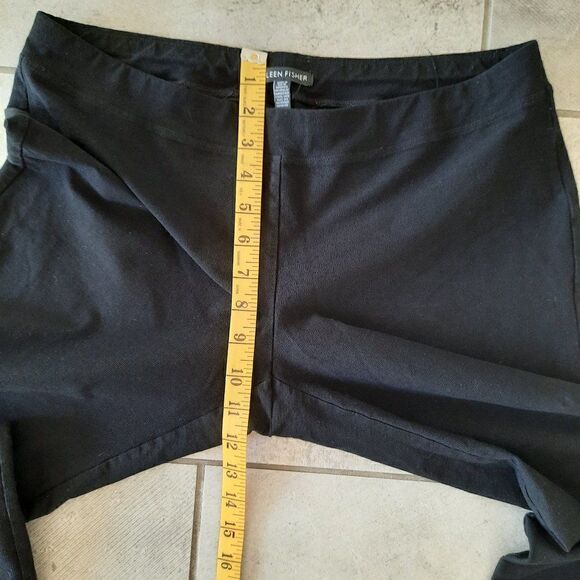 Eileen Fisher Black Wide Leg Pants Size Medium - Picture 5 of 7